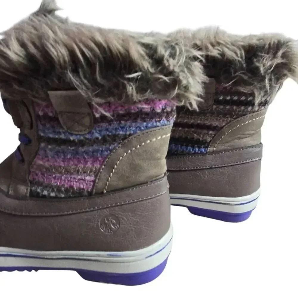 Northside fur trimmed winter boots 3